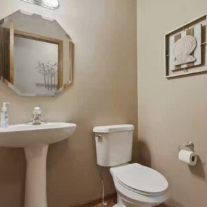 powder bath before